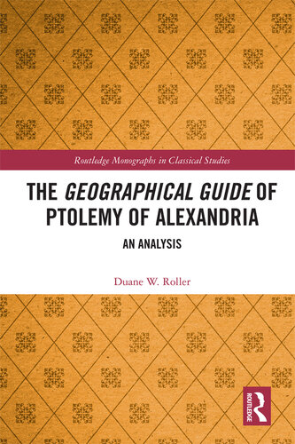 The Geographical Guide of Ptolemy of Alexandria: An Analysis