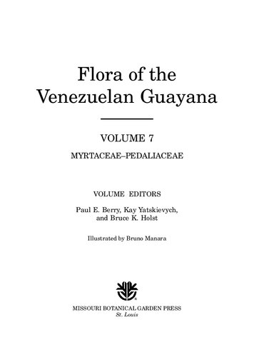 Flora of the Venezuelan Guayana