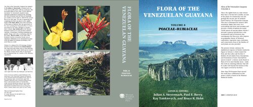 Flora of the Venezuelan Guayana, Volume 8: Poaceae-Rubiaceae