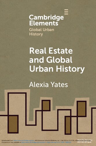 Real Estate and Global History
