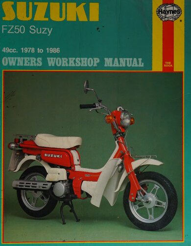 Haynes Suzuki FZ50 Suzy Owner's Workshop Manual