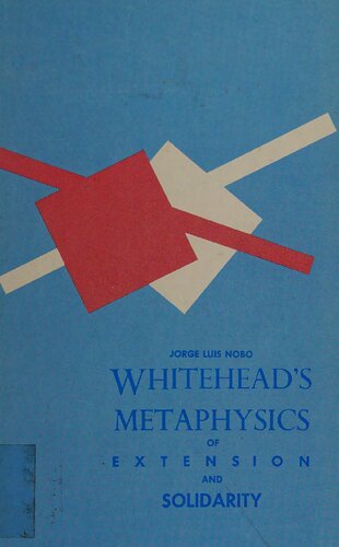 Whitehead's Metaphysics of Extension and Solidarity