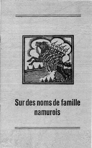 Sur des noms de famille namurois