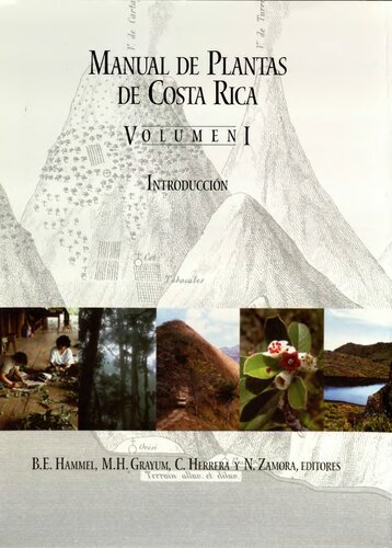 Manual de Plantas de Costa Rica, Volumen I: Introduccion