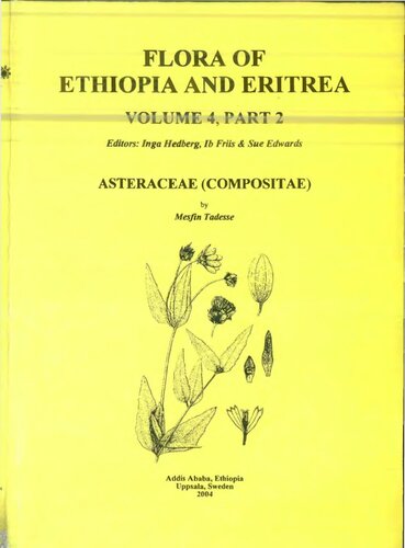Flora of Ethiopia and Eritrea. Volume 4, part 2 Asteraceae (Compositae)