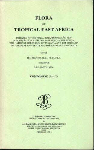 Flora of Tropical East Africa - Compositae (Part 2) (2002)