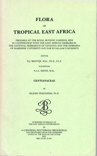 Flora of Tropical East Africa - Gentianaceae (2002)