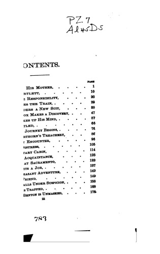 Digging for Gold a Story of California
