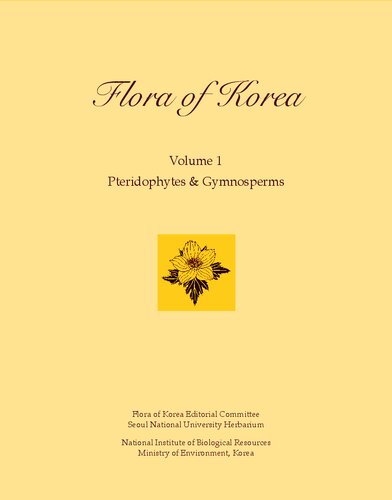 Flora of Korean, Pteridophytes et gymnosperms
