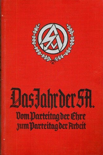 Das Jahr der SA.