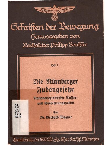 Die Nürnberger Judengesetze