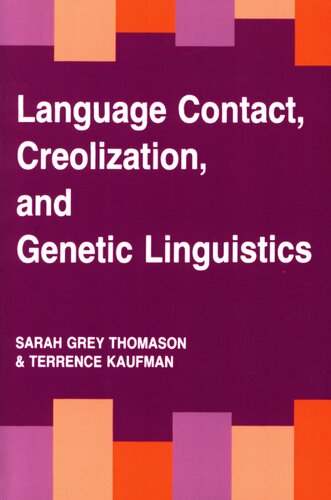 Language contact, creolization, and genetic linguistics