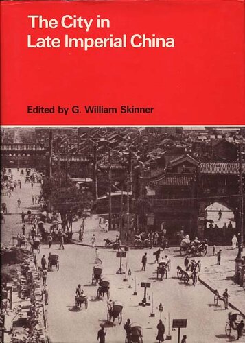 The city in late Imperial China