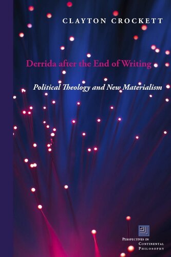 Derrida after the end of writing: political theology and new materialism
