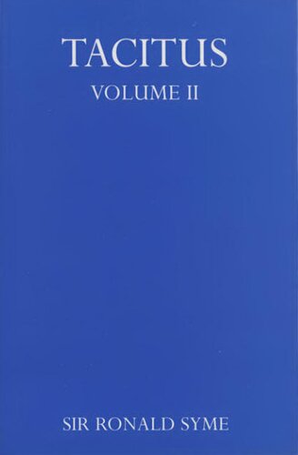 Tacitus, Vol. 2