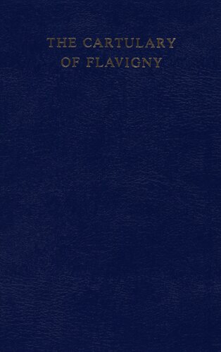 The cartulary of Flavigny, 717-1113