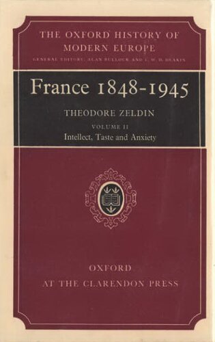 France, 1848-1945, Vol. 2