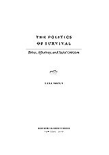 The politics of survival: Peirce, affectivity, and social criticism