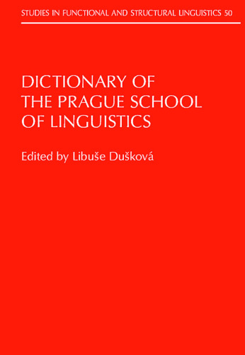 Dictionary of the Prague School of Linguistics