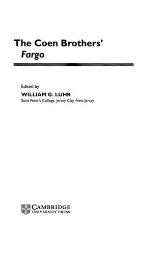 The Coen brothers' Fargo