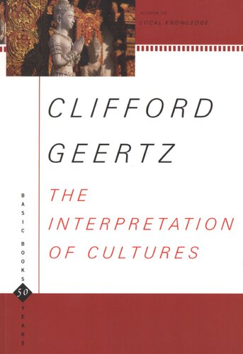 The interpretation of cultures: selected essays