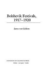 Bolshevik festivals, 1917-1920