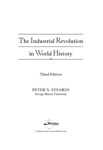 The industrial revolution in world history