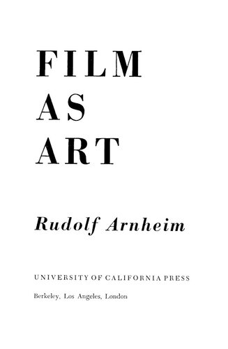 Film as art