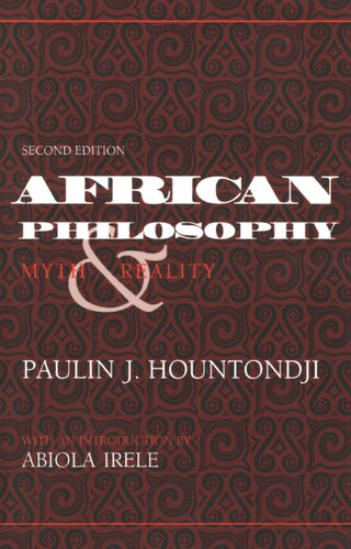 African philosophy: myth and reality