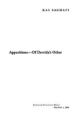 Apparitions—of Derrida's other