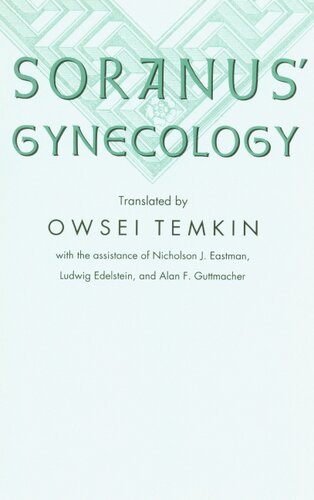 Soranus' gynecology