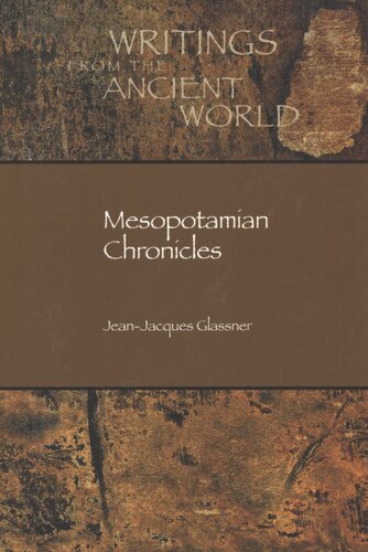 Mesopotamian chronicles