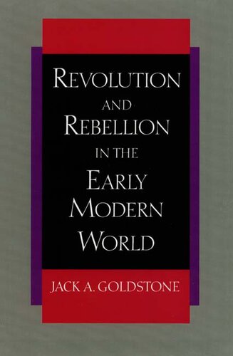 Revolution and rebellion in the early modern world