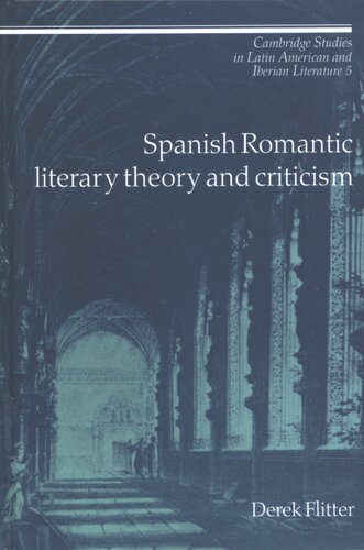 Spanish Romantic literary theory and criticism