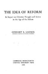 The idea of reform: its impact on Christian thought and action in the age of the Fathers