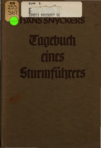 Tagebuch eines Sturmführers