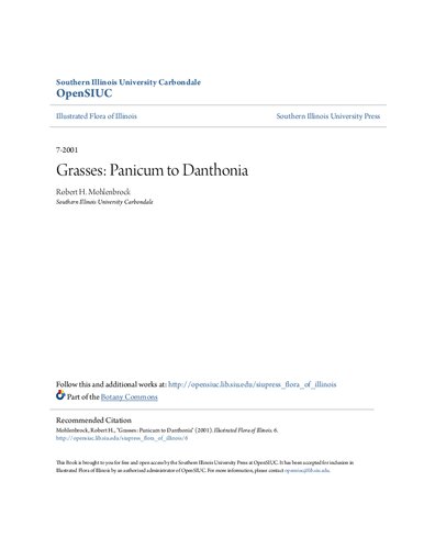 Grasses: Panicum to Danthonia (The Illustrated Flora of Illinois)