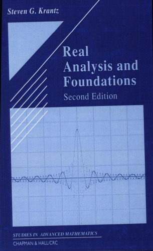 Real Analysis and Foundations