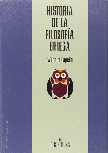 Historia de la filosofía griega