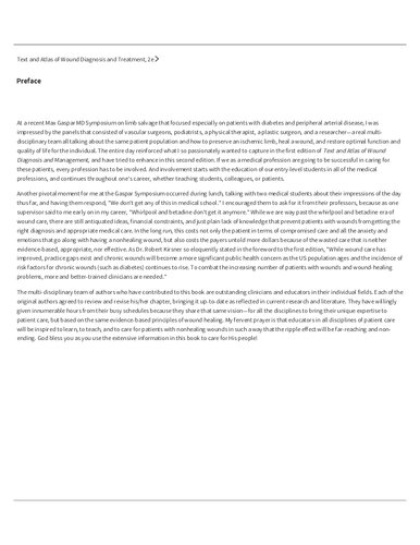 Text and Atlas of Wound Diagnosis and Treatment