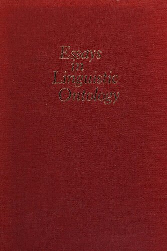 Essays in Linguistic Ontology
