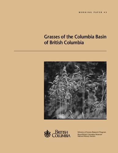 Grasses of the Columbia Basin of British Columbia (Working paper)