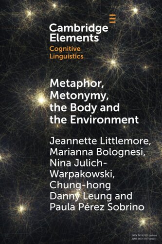 Metaphor, Metonymy, the Body and the Environment (Elements in Cognitive Linguistics)