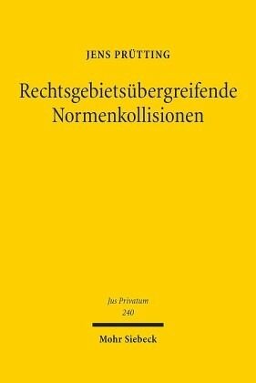 Rechtsgebietsübergreifende Normenkollisionen: Ein Lösungsansatz am Beispiel der Schnittstelle von Zivil- und Sozialversicherungsrecht im Gesundheitswesen. Habilitationsschrift