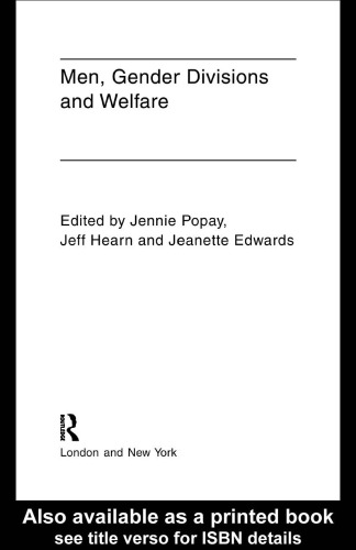 Men, Gender Divisions and Welfare