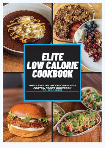 Elite Low Calorie Cookbook: 60 Recipes