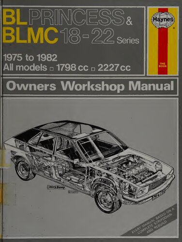 Haynes BL Princess & BLMC 18-22 Series Owners Workshop Manual