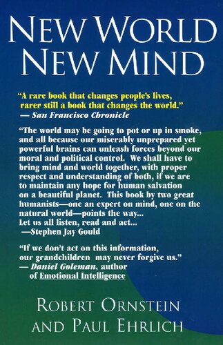 New World New Mind: Moving Toward Conscious Evolution