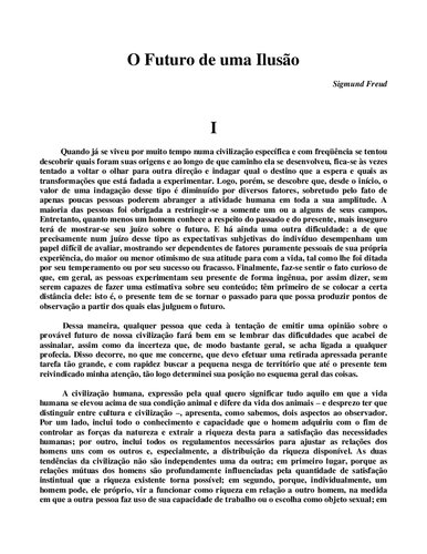 O Futuro de uma Ilusão