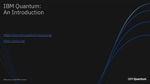 IBM Quantum: An Introduction